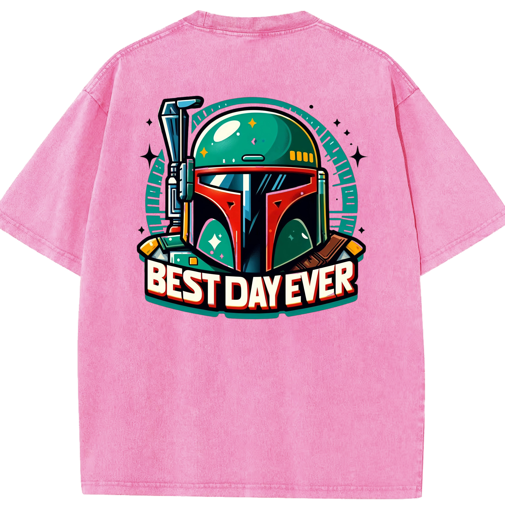 （画像用） スター・ウォーズ Star Wars 綿100% ヴィンテージ風 半袖Tシャツ（背面プリント）
